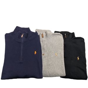Wholesale Lot Of 3 Ralph Lauren Quarter Zip Up Pullover Sweater All Size Medium